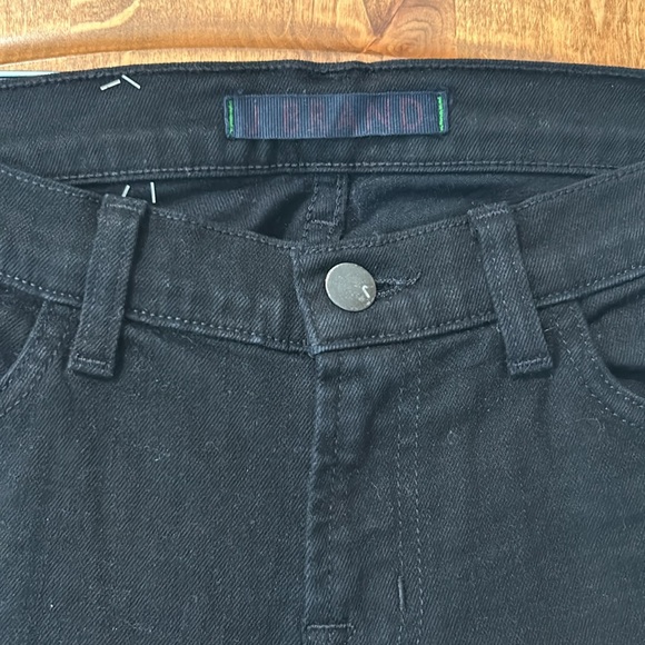 J.Brand Black The Pencil Leg Distressed Jeans - Picture 4 of 7